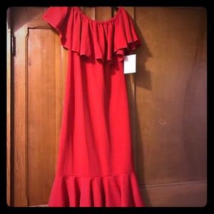 Holiday!!Small NWT cici dress red